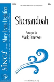 Shenandoah SSA choral sheet music cover Thumbnail